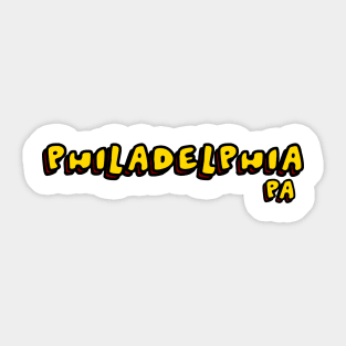 Philadelphia Sticker